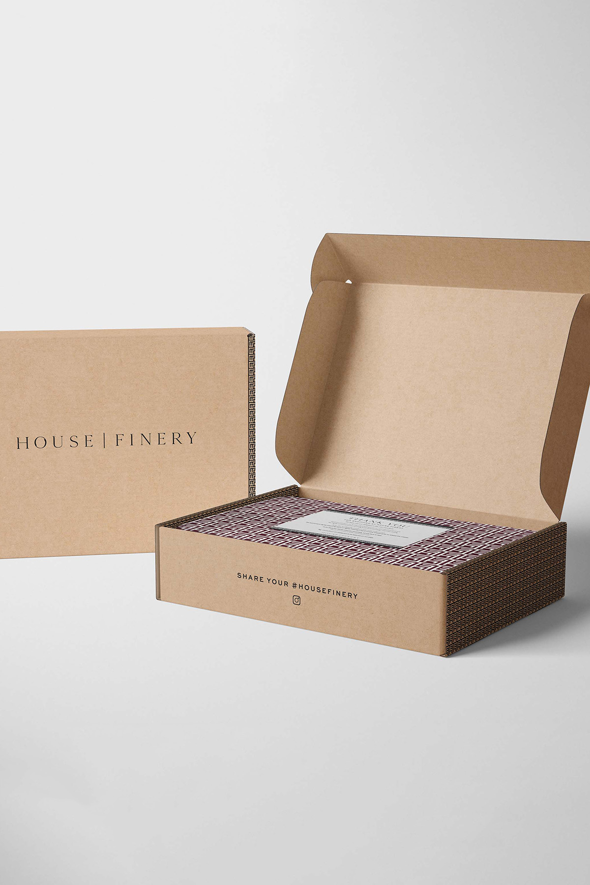 Brand box mockup - Whiskey and Red Small Business Branding and Website Design Packages