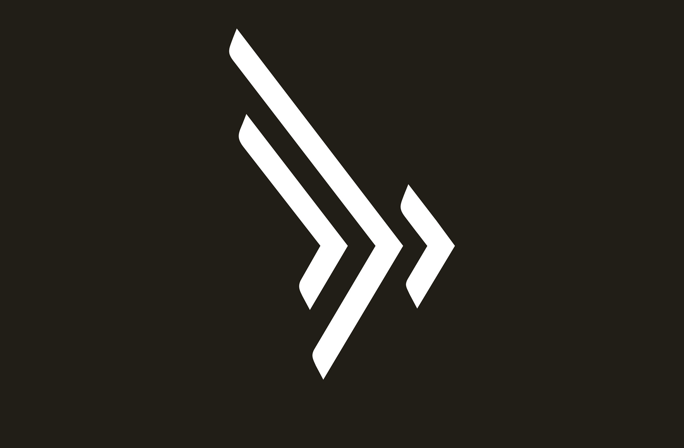 Abstract logo mark for Wayfinder CPA, featuring bold, geometric arrows pointing to the right, symbolizing forward progress and guidance.